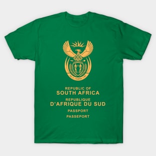 South Africa passport T-Shirt